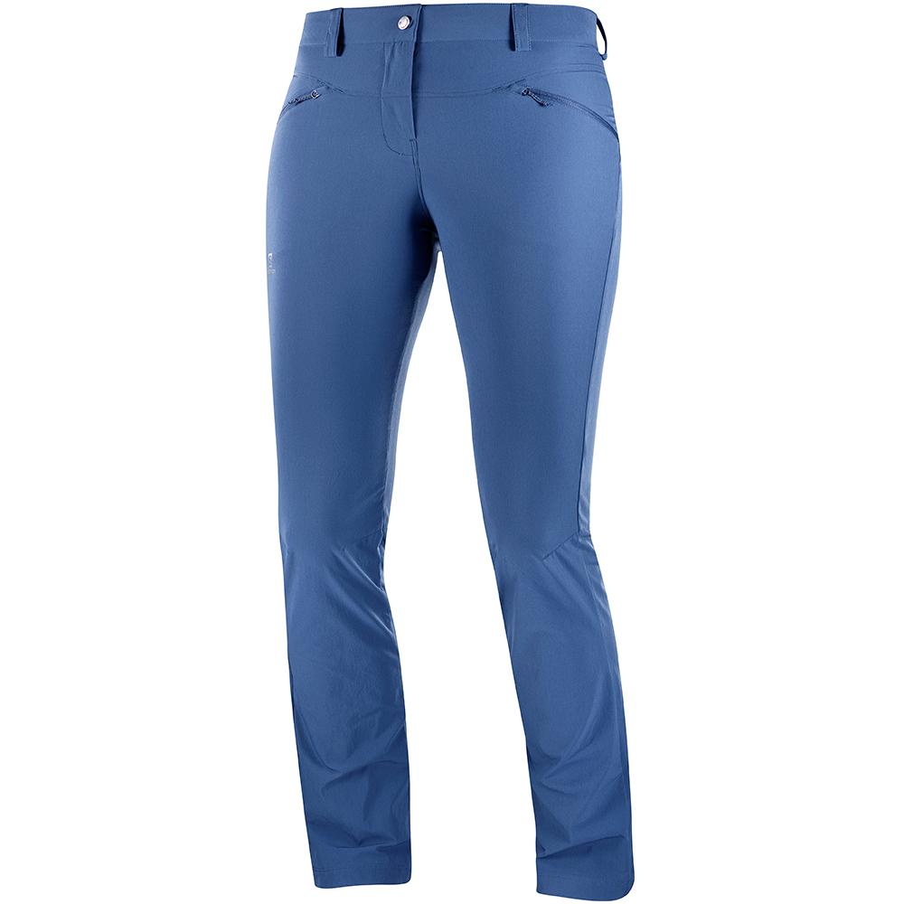 Pantalons Salomon Femme Foncé - Salomon WAYFARER STRAIGHT LT W - France (4923-UEHXZ)